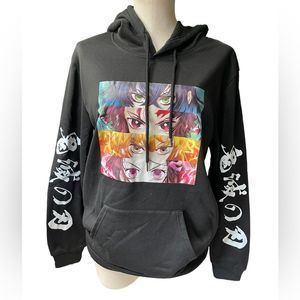 Anime Hoodies Streetwear Sweatshirts Hoodie Oversized Tops Pullovers men S